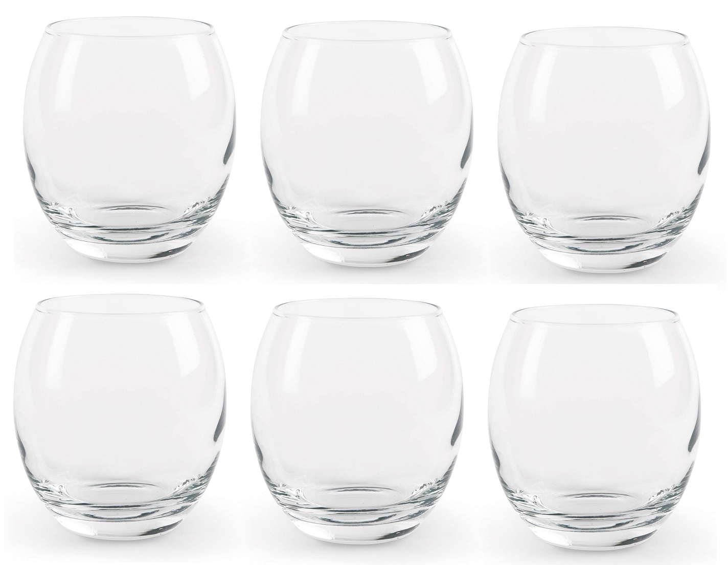 Excelsa Bicchiere vetro set 6 pz trasp. Santiago Cl.40 cod.62481